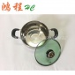 不锈钢小汤锅 明珠奶锅 双耳 复底电磁炉锅 跑江湖产品礼品 热销